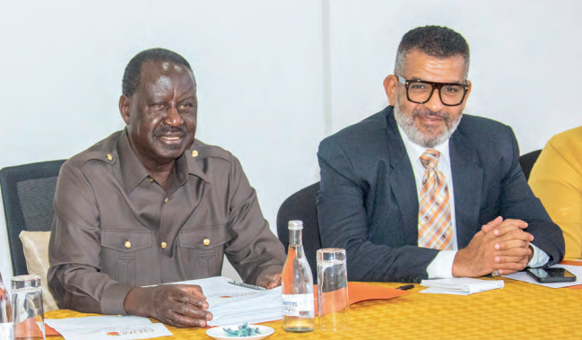 Raila chairs ODM meeting in Mombasa amidst DP ouster